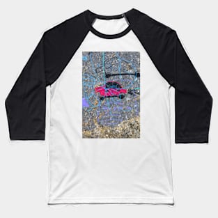 Red Car Baseball T-Shirt